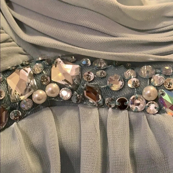 Jodi Kristopher Mint Green Gown *as is” - Picture 6 of 7